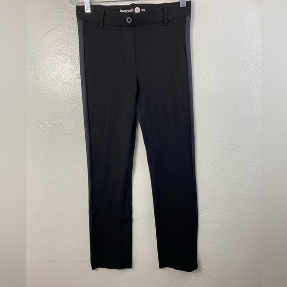 Betabrand Black Trouser Career Work Straight Leg Pants Women’s Small - Picture 12 of 12
